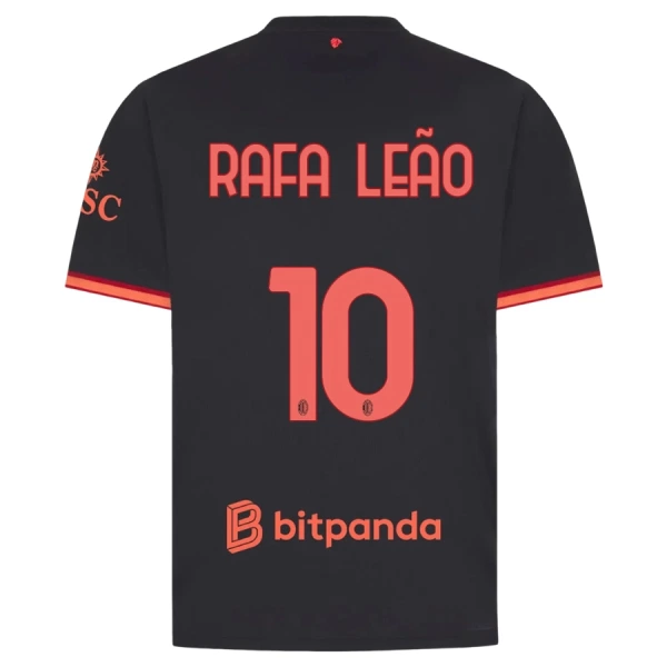 Fotbalové Dresy AC Milán Rafael Leão 10 Alternativní 2026-27