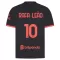 Fotbalové Dresy AC Milán Rafael Leão 10 Alternativní 2026-27