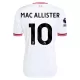 Fotbalové Dresy Liverpool FC Alexis Mac Allister 10 Venkovní 2026-27 Fotbalové Dresy Liverpool FC Alexis Mac Allister 10 Venkovní 2026-27