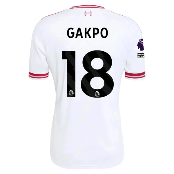 Fotbalové Dresy Liverpool FC Cody Gakpo 18 Dětské Venkovní 2026-27