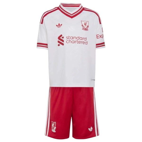 Fotbalové Dresy Liverpool FC Dětské Venkovní 2026-27 Fotbalové Dresy Liverpool FC Dětské Venkovní 2026-27