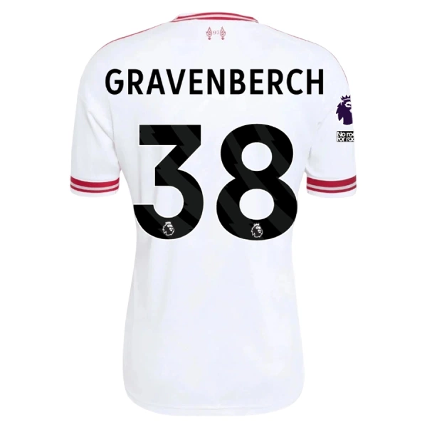 Fotbalové Dresy Liverpool FC Gravenberch 38 Venkovní 2026-27