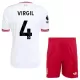 Fotbalové Dresy Liverpool FC Virgil van Dijk 4 Dětské Venkovní 2026-27 Fotbalové Dresy Liverpool FC Virgil van Dijk 4 Dětské Venkovní 2026-27
