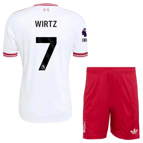 Fotbalové Dresy Liverpool FC Wirtz 7 Dětské Venkovní 2026-27 Fotbalové Dresy Liverpool FC Wirtz 7 Dětské Venkovní 2026-27
