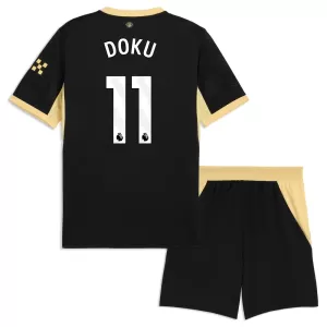 Fotbalové Dresy Manchester City Jérémy Doku 11 Dětské Venkovní 2026-27