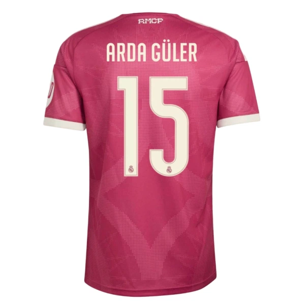 Fotbalové Dresy Real Madrid Arda Guler 15 Alternativní 2026-27 Fotbalové Dresy Real Madrid Arda Guler 15 Alternativní 2026-27
