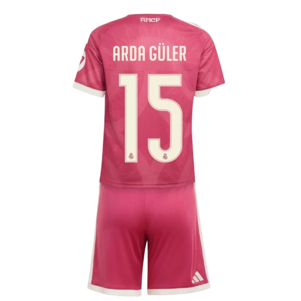 Fotbalové Dresy Real Madrid Arda Guler 15 Dětské Alternativní 2026-27