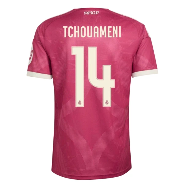 Fotbalové Dresy Real Madrid Aurélien Tchouaméni 14 Alternativní 2026-27 Fotbalové Dresy Real Madrid Aurélien Tchouaméni 14 Alternativní 2026-27