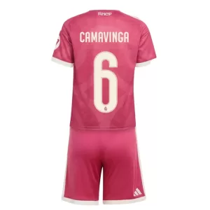 Fotbalové Dresy Real Madrid Eduardo Camavinga 6 Dětské Alternativní 2026-27