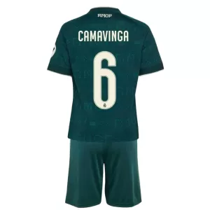 Fotbalové Dresy Real Madrid Eduardo Camavinga 6 Dětské Venkovní 2026-27