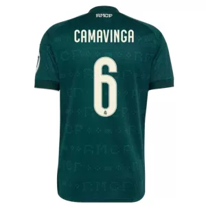Fotbalové Dresy Real Madrid Eduardo Camavinga 6 Venkovní 2026-27