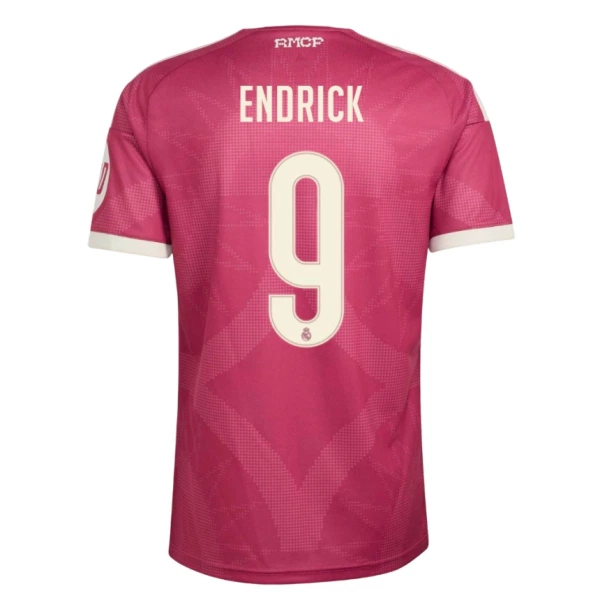 Fotbalové Dresy Real Madrid Endrick 9 Alternativní 2026-27 Fotbalové Dresy Real Madrid Endrick 9 Alternativní 2026-27