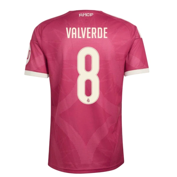 Fotbalové Dresy Real Madrid Federico Valverde 8 Alternativní 2026-27 Fotbalové Dresy Real Madrid Federico Valverde 8 Alternativní 2026-27