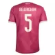 Fotbalové Dresy Real Madrid Jude Bellingham 5 Alternativní 2026-27 Fotbalové Dresy Real Madrid Jude Bellingham 5 Alternativní 2026-27