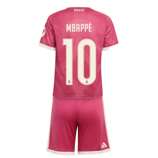 Fotbalové Dresy Real Madrid Kylian Mbappé 10 Dětské Alternativní 2026-27 Fotbalové Dresy Real Madrid Kylian Mbappé 10 Dětské Alternativní 2026-27