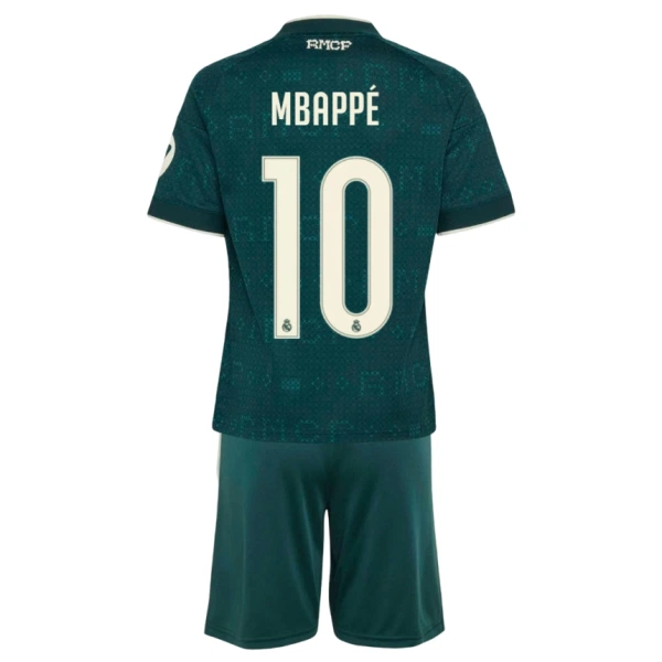 Fotbalové Dresy Real Madrid Kylian Mbappé 10 Dětské Venkovní 2026-27 Fotbalové Dresy Real Madrid Kylian Mbappé 10 Dětské Venkovní 2026-27