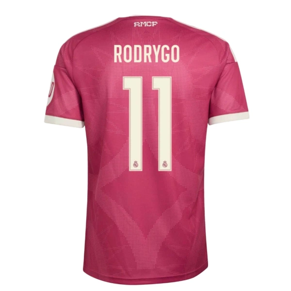 Fotbalové Dresy Real Madrid Rodrygo Goes 11 Alternativní 2026-27 Fotbalové Dresy Real Madrid Rodrygo Goes 11 Alternativní 2026-27