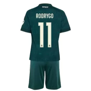 Fotbalové Dresy Real Madrid Rodrygo Goes 11 Dětské Venkovní 2026-27