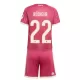 Fotbalové Dresy Real Madrid Rudiger 22 Dětské Alternativní 2026-27 Fotbalové Dresy Real Madrid Rudiger 22 Dětské Alternativní 2026-27