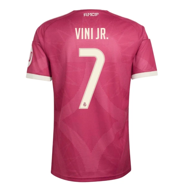 Fotbalové Dresy Real Madrid Vinicius Junior 7 Alternativní 2026-27 Fotbalové Dresy Real Madrid Vinicius Junior 7 Alternativní 2026-27