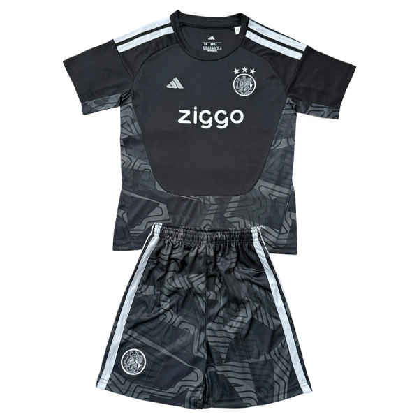 Brankářské Fotbalové Dresy Ajax Amsterdam Dětské 2026-27 Černá Brankářské Fotbalové Dresy Ajax Amsterdam Dětské 2026-27 Černá