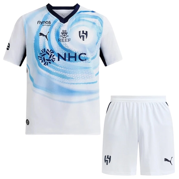 Fotbalové Dresy Al Hilal SFC Dětské Venkovní 2026-27 Fotbalové Dresy Al Hilal SFC Dětské Venkovní 2026-27