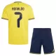 Fotbalové Dresy Al-Nassr FC Cristiano Ronaldo 7 Dětské Domácí 2026-27 Fotbalové Dresy Al-Nassr FC Cristiano Ronaldo 7 Dětské Domácí 2026-27