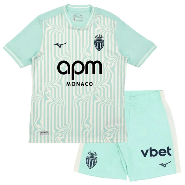 Fotbalové Dresy AS Monaco Dětské Alternativní 2026-27 Fotbalové Dresy AS Monaco Dětské Alternativní 2026-27