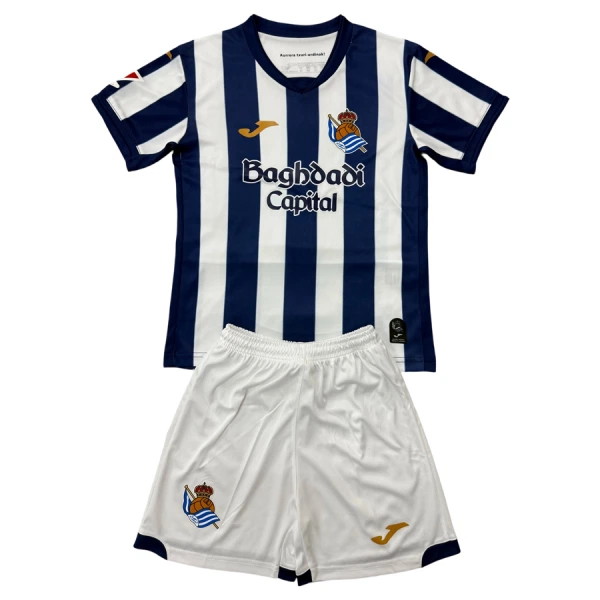 Fotbalové Dresy Real Sociedad Dětské Domácí 2026-27 Fotbalové Dresy Real Sociedad Dětské Domácí 2026-27
