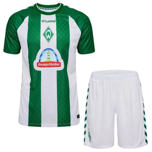 Fotbalové Dresy Werder Brémy Dětské Domácí 2026-27 Fotbalové Dresy Werder Brémy Dětské Domácí 2026-27