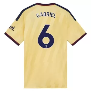 Fotbalové Dresy Arsenal Gabriel 6 Alternativní 2026-27