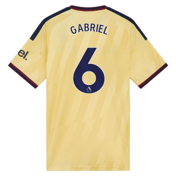 Fotbalové Dresy Arsenal Gabriel 6 Alternativní 2026-27 Fotbalové Dresy Arsenal Gabriel 6 Alternativní 2026-27