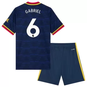 Fotbalové Dresy Arsenal Gabriel 6 Dětské Venkovní 2026-27