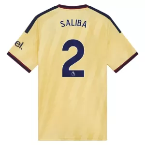 Fotbalové Dresy Arsenal Saliba 2 Alternativní 2026-27