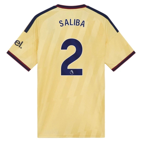 Fotbalové Dresy Arsenal Saliba 2 Alternativní 2026-27 Fotbalové Dresy Arsenal Saliba 2 Alternativní 2026-27