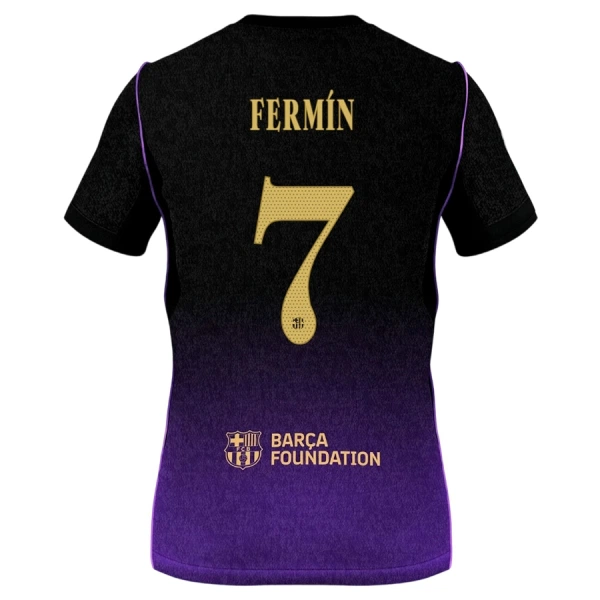 Fotbalové Dresy FC Barcelona Fermin 7 Venkovní 2026-27