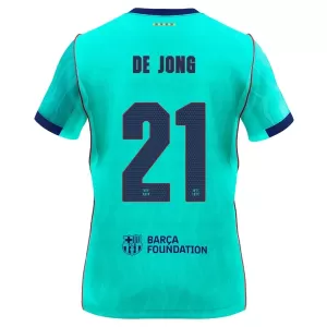 Fotbalové Dresy FC Barcelona Frenkie de Jong 21 Alternativní 2026-27