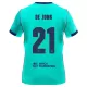 Fotbalové Dresy FC Barcelona Frenkie de Jong 21 Alternativní 2026-27 Fotbalové Dresy FC Barcelona Frenkie de Jong 21 Alternativní 2026-27