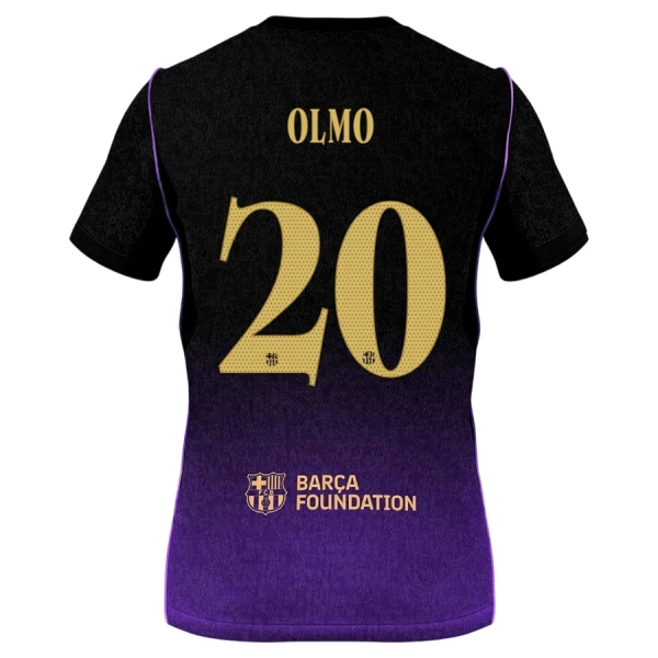 Fotbalové Dresy FC Barcelona Olmo 20 Venkovní 2026-27 Fotbalové Dresy FC Barcelona Olmo 20 Venkovní 2026-27