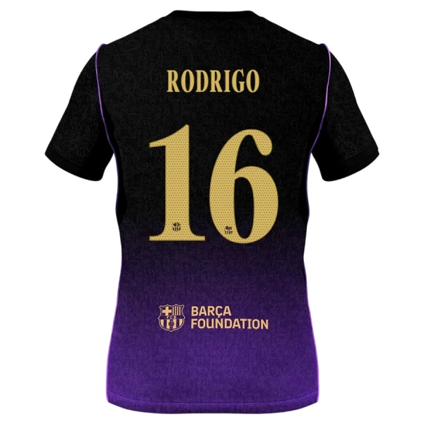 Fotbalové Dresy FC Barcelona Rodrigo Hernández 16 Dětské Venkovní 2026-27