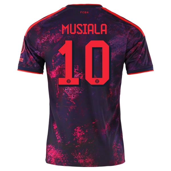 Fotbalové Dresy FC Bayern Mnichov Jamal Musiala 10 Alternativní 2026-27 Fotbalové Dresy FC Bayern Mnichov Jamal Musiala 10 Alternativní 2026-27