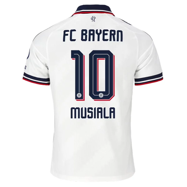 Fotbalové Dresy FC Bayern Mnichov Jamal Musiala 10 Venkovní 2026-27 Fotbalové Dresy FC Bayern Mnichov Jamal Musiala 10 Venkovní 2026-27