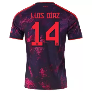 Fotbalové Dresy FC Bayern Mnichov Luis Díaz 14 Alternativní 2026-27