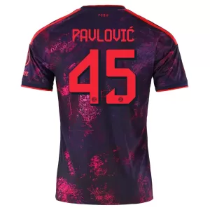 Fotbalové Dresy FC Bayern Mnichov Pavlovic 45 Alternativní 2026-27