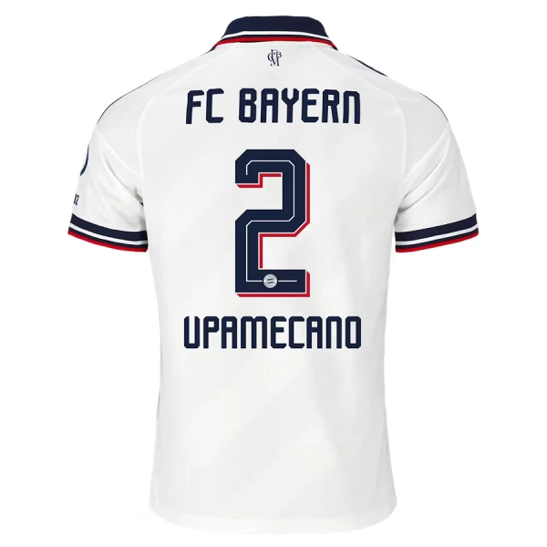 Fotbalové Dresy FC Bayern Mnichov Upamecano 2 Venkovní 2026-27 Fotbalové Dresy FC Bayern Mnichov Upamecano 2 Venkovní 2026-27