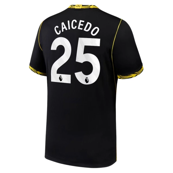 Fotbalové Dresy Chelsea FC Caicedo 25 Venkovní 2026-27
