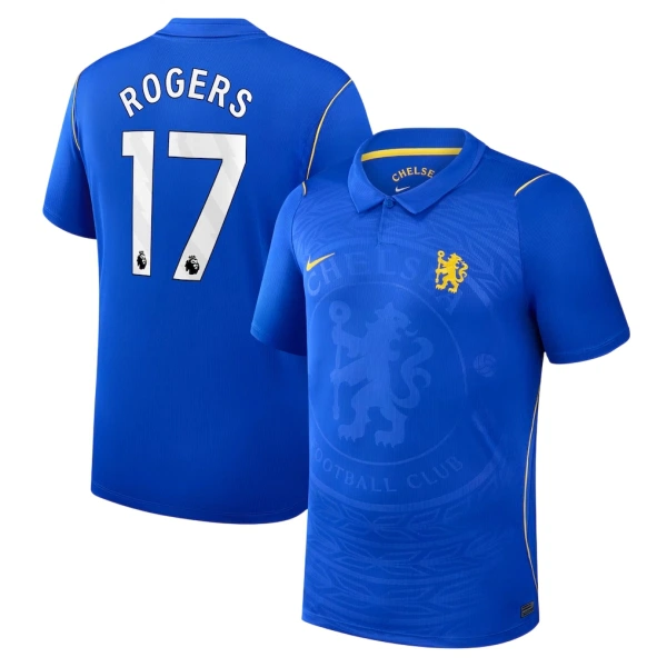 Fotbalové Dresy Chelsea FC Rogers 17 Domácí 2026-27 Fotbalové Dresy Chelsea FC Rogers 17 Domácí 2026-27