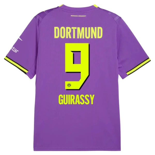 Fotbalové Dresy Borussia Dortmund Guirassy 9 Alternativní 2026-27 Fotbalové Dresy Borussia Dortmund Guirassy 9 Alternativní 2026-27