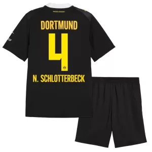 Fotbalové Dresy Borussia Dortmund N. Schlotterbeck 4 Dětské Venkovní 2026-27