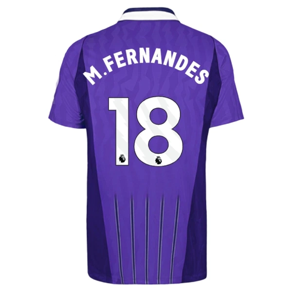 Fotbalové Dresy Tottenham Hotspur M. Fernandes 18 Alternativní 2026-27 Fotbalové Dresy Tottenham Hotspur M. Fernandes 18 Alternativní 2026-27